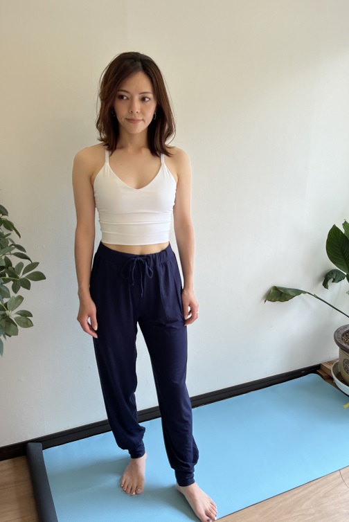 【NEW】RIB PANTS/ヨガウェア/ヨガボトムス